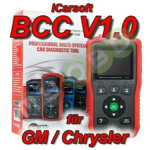 Icarsoft bcc profi diagnose - v1,