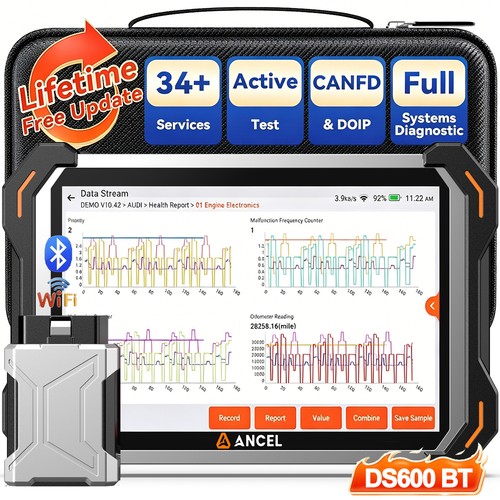 Ancel ds600bt profi obd2 - ancel,
