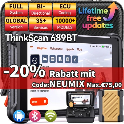2026 thinkscan 689bt kfz - 2026, obd2