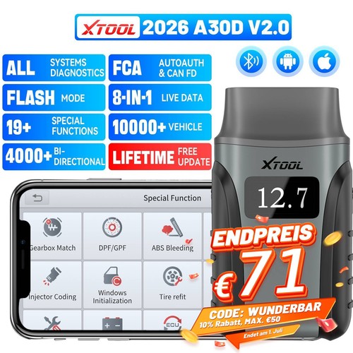 Xtool anyscan a30d - a30d, v2.0