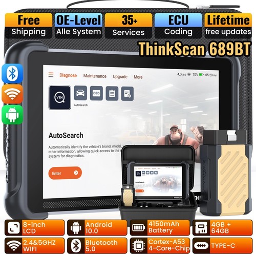 Thinkscan 689bt profi kfz obd2 - 689bt,